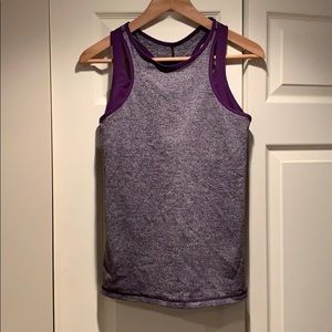 lululemon racerback tank w/ built-in bra
